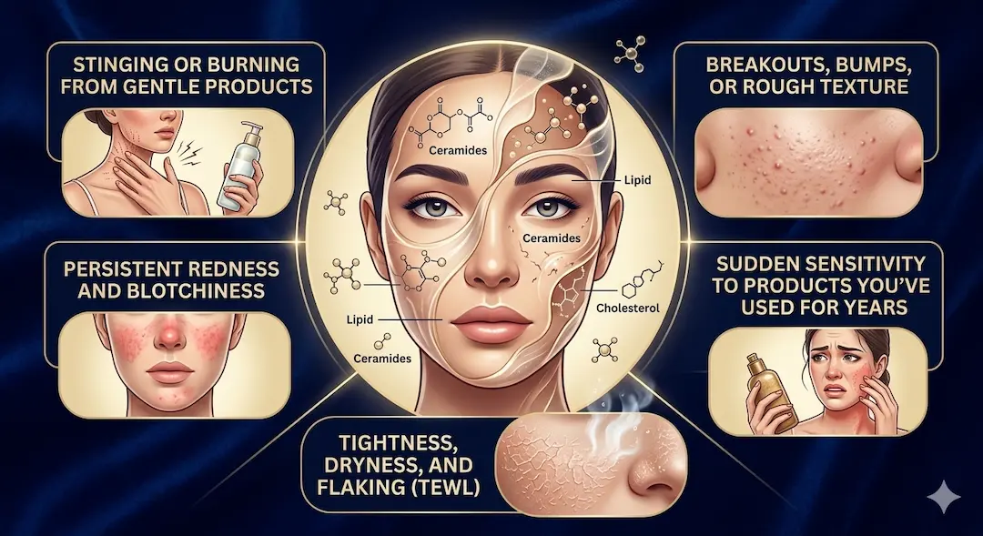 5 Signs of Skin Barrier Damage and How to Fix It Gently